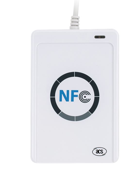 MIFARE és NFC IC kártya olvasó, ACR-122U